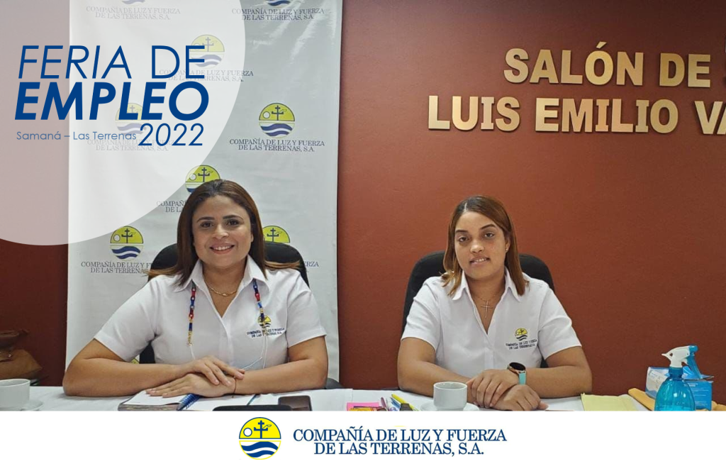 Compañía De Luz Y Fuerza De Las Terrenas Luz Y Fuerza Participa En La Feria De Empleo 2022 1624